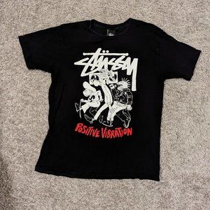 STUSSY X Ferry Gouw Positive Vibration Tshirt